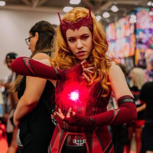Peter Mayhew Instagram - The cosplay at @fanexpodallas was out of this world!  Which one is your favorite?

📸 by @jaclynrenaphotos 

#cosplay #cosplayer #scarletwitch #starwars #kotor #revan #darthrevan #lightsaber #cadbane #fanexpo #mayhewfoundation