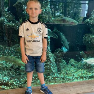 Peter Schmeichel Instagram - Ice cream, pizza and looking at fish with the boys #niceday #whattodo #badweather