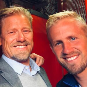 Peter Schmeichel Instagram - Happy birthday son. Only 35 years between the two pics. Who would’ve thought… 😄❤️