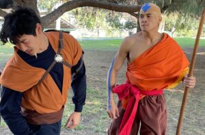 Peter Sudarso Instagram - Never in 100 years would I ever think to do a role like this 🤣🤣🤣 but here we are in a bald cap breathing intensely. I hope u enjoy the next few slides like I enjoyed playing this role! 

Shoutout to cast and crew!
Katara: @sylviaxgao 
Zuko: @brandonsoohoo 
Jet: @scotthoho 
Sexy Cabbage Man: @copyninja 
Producer: @jessicaxlin 
Producer/Assistant Director: @quonfucius 
DoP: @yangstopher 
Sound Mixer: @isaiah_kai 
Hair/Makeup: @xoxo___andrea 
Socials: @mishmichelle 
Written and Directed by the MAN: @chanman325 
thanks for letting me play @wongfupro :) ❤️🙏🙇🏻

ps, could not stop laughing while filming. brandon soohoo is a riot lmao