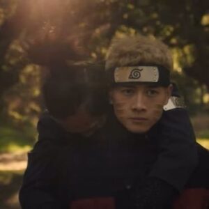 Peter Sudarso Instagram - Had a ton of fun bringing my favorite character to Live Action! Thanks @nikshawfilms for giving me the chancee 😭🙏🦊

Stills from @reanimefilms “Naruto: Climbing Silver”
Director: @nikshawfilms 
Shikamaru: @jonathantanigaki 
Clip in my reels 😬