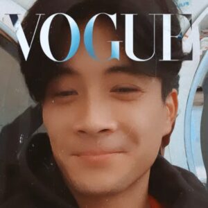 Peter Sudarso Instagram - Omg guysss look is me on the cover of VOGUE 🤩 
Swipe to see the photoshoot—>
#manifesting 😂🤷🏻‍♂️😬