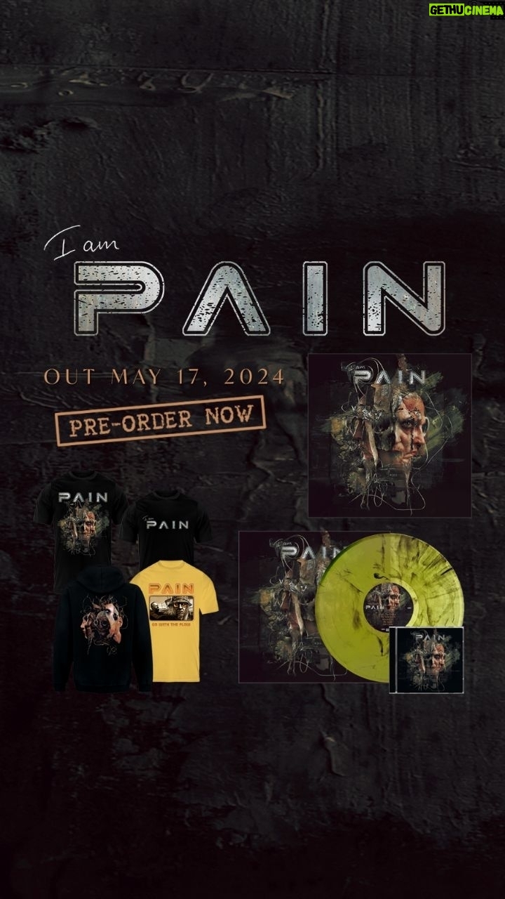 Peter Tägtgren - 2.1K Likes - It's time. I Am ready.
My 9th studio album will be out on May 17th via @nuclearblastrecords
Pre-order and pre-save on PAIN website🤟
#IAmPAIN #PAINband #IAm #newalbum