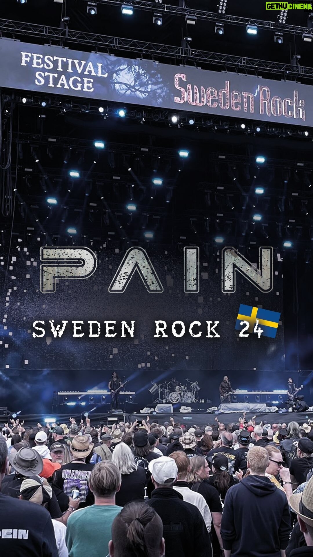 Peter Tägtgren - 1.9K Likes - Sweden Rock 24 is definitely one to remember!🔥
We had a great time premiering some new songs, and we already can’t wait to play them again!
Until next time, Sweden!🇸🇪
Videos by @annyakina 🎥
#IAMPAIN #PAINband #SwedenRock #Festival #SummerFestival #IndustrialMetal #Explore