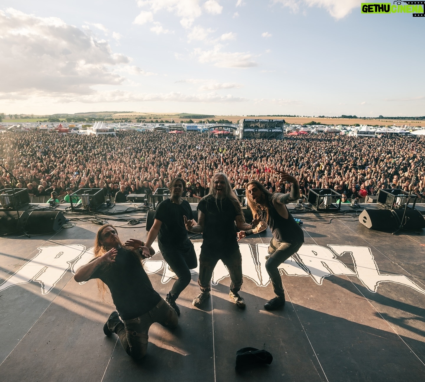 Peter Tägtgren - 1.6K Likes - ROCKHARZ 🇩🇪 What a crazy time with you all!🤘
We are now on our way to Finland to play at @madfestt tonight. 🇫🇮
Let’s keep on rockin!🔥
📸 by @acalltothedreamers
#PAINband #IAMPAIN #Rockharz #RockharzFestival #Festival #SummerFestival #IndustrialMetal #Explore