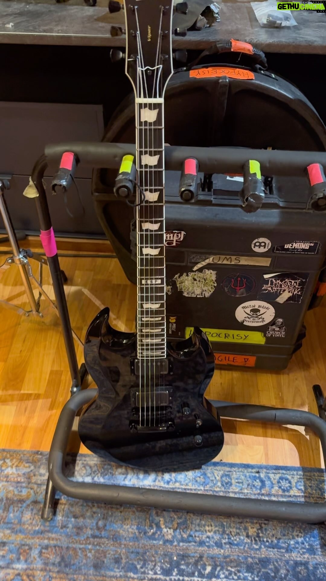 Peter Tägtgren - 1.9K Likes - Just got inspiration to share about guitars during rehearsal with @hypocrisyband
Is it even interesting to you? 😅
#hypocrisy #guitars #esp #espguitars #explore #espguitars #jimdunlop