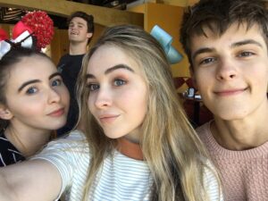 Peyton Clark Instagram - I was gonna post a photo from yesterday's Disneyland trip, but this one's from last year and nothing's changed except our outfits. 😅