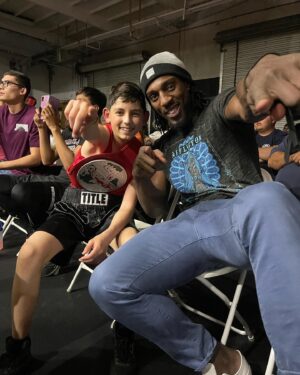 Phil Davis Instagram - Me and the Champ👊