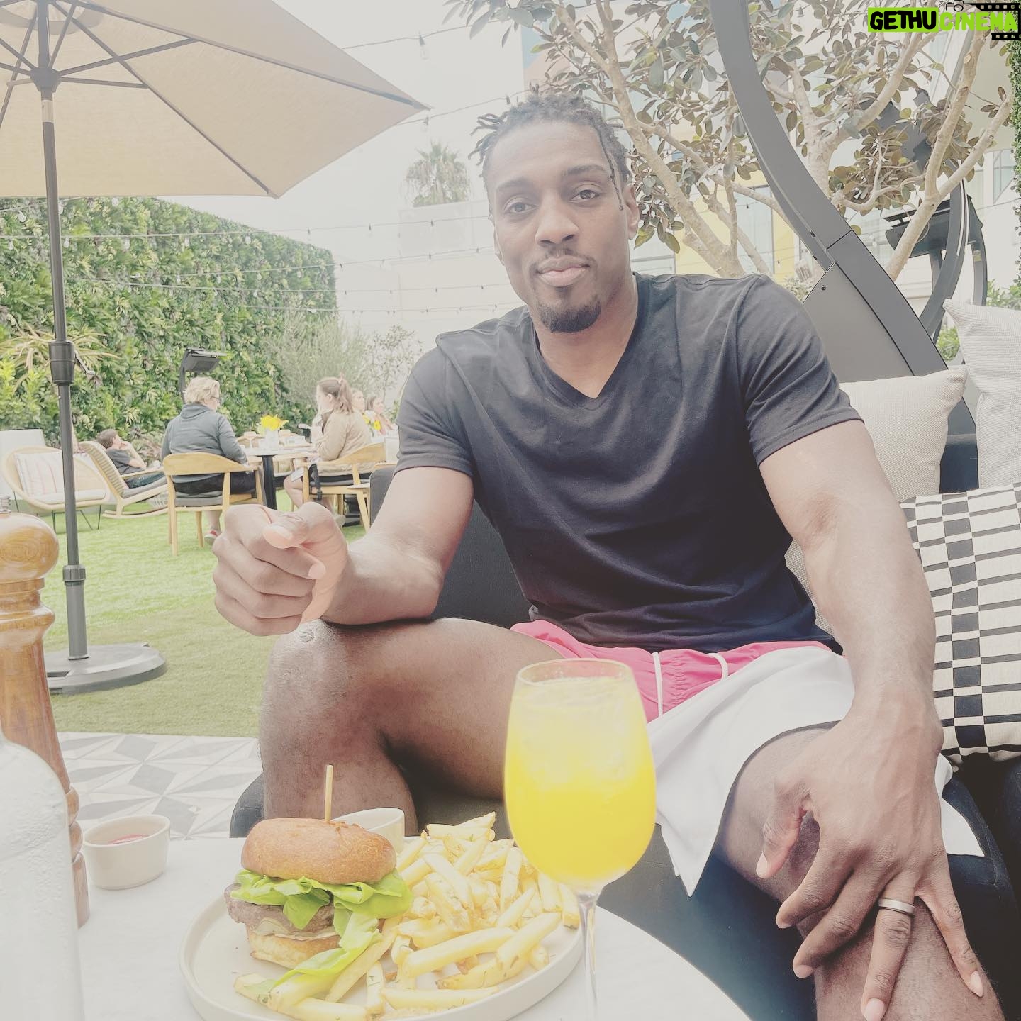 Phil Davis - 2.3K Likes - I had such an amazing birthday weekend and staycation @themonsaraz . Big thanks to my wife for putting it together and being the DD 🥂.