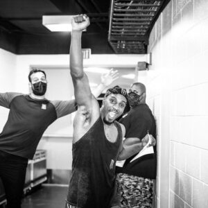 Phil Davis Instagram - Full time clowns 🤡 #bellator266. 📸 @thefoxidentity 

.

.

.

.

.

.
.
.
#mmatraining #mmafitness #fitnessgym #bellatormma #fitnesspageforall #mmaworld #fitnessclub #fightlife #fighterlife #mmawrestling #wrestling #psuwrestling
#monsterenergy
#successfulmindset