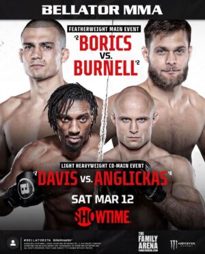 Phil Davis Instagram - I’ve been busy training and forgot to leave this on my page. But now you know. See you March 12 on @showtime @bellatormma