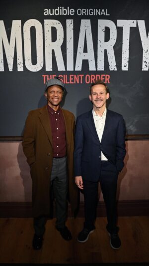 Phil LaMarr Instagram - The twists and turns are more treacherous than ever for Sherlock Holmes and Professor James Moriarty in the thrilling second season of the hit #AudibleOriginal. Manipulation, secrecy, and a new dangerous enemy forge unexpected alliances. Uncover the mystery and listen to ‘Moriarty: The Silent Order’ now on Audible. #MoriartyxAudible