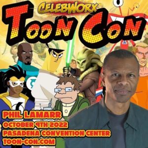 Phil LaMarr Instagram - THIS SUNDAY! Psyched to get to hang with so many amazing VO friends, castmates & legends at @official_toon_con Oct 9 in Pasadena! #justiceleague #grimadventuresofbillyandmandy #ozzyanddrix