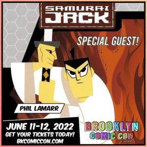 Phil LaMarr Instagram - SPECIAL GUEST! 🚨 🚨 🚨 We are super excited to announce legendary screen, stage and voice actor @phillamarr will be joining us for Brooklyn Comic Con 2022! Be sure to get your tickets 🎟 for our show, this June 11-12, 2022! See you there! #bkcomiccon