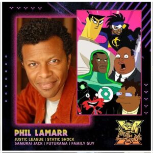 Phil LaMarr Instagram - "Summer conning, gonna have me a blast! Summer conning gonna happen so fast!" If you want me to tell you more, tell you more go to phillamarr.com! Traveling around to meet fans and relive memories of great shows will definitely put a shock to my system! ⚡⚡ Which characters are your favorites? #comicon #ohio #washingtondc #california #hawaii #atlanta