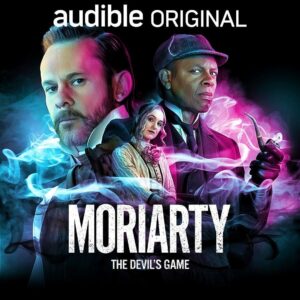 Phil LaMarr Instagram - What if Sherlock Holmes' famous arch nemesis, Dr. James Moriarty, was actually an innocent man? 

Get ready to dive into an alternate Sherlock universe where the roles have reversed. 
Listen to 'Moriarty' at the link in @audible bio. Free to members! #ItTakesAVillainToCreateOne
.
@dom_monaghan_ @boydbilly @phillamarr @lindsaymimzywhisler
#AudibleXMoriarty 🔎