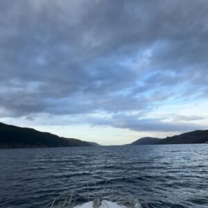 Phil Torres Instagram - On the water, or in the water… we’re on the lookout for one of the world’s most lovable mysteries. Any guesses?? 🏴󠁧󠁢󠁳󠁣󠁴󠁿 
#ExpeditionX