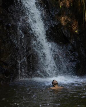 Phil Torres Instagram - Will climb and jump into a waterfall in the jungle, every time.

#costarica #monteverde #cloudforest #waterfall