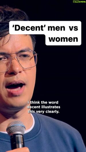 Phil Wang Instagram - A little bit about double standards. I’m ON TOUR: UK, Australia & New Zealand, Sept-Nov 2023. Link in bio 🎟️👫