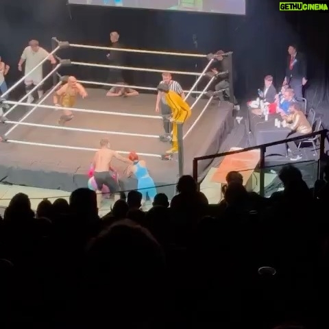 Phil Wang - 8.7K Likes - Going through a table might be the proudest moment of my life. @thewrestliiing was sensational. Big up @maxandivan, @berksnest and @jfllondon
And thank you @princeofmumbai3 for being such a generous and kind mortal enemy
Condolences to @josierones. Will keep the belt warm
#KillWang 👲🏻🤼♂️🏟️
📸: ImagePlotter 📹: @capturedbycorinne