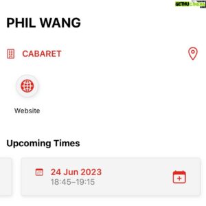 Phil Wang Instagram - To mark the 6th anniversary of being filmed in the audience of Run the Jewels sucking my lips, I will be performing at Glastonbury Festival this week. 

Cabaret Stage. Friday 9pm, Saturday 6:45pm. Come suck your lips at me

#glastonbury2023