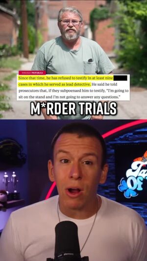 Philip DeFranco Instagram - A detective sabotaged his own case, let a criminal walk free, and is promising to do it again — all to spite a prosecutor #DeFranco #WeirdNews #Scary #Crime