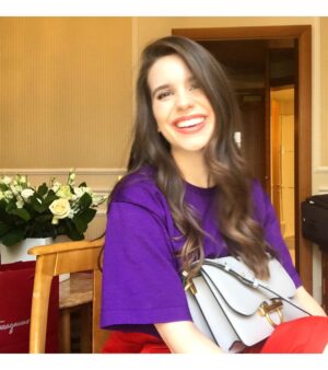 Philippa Coulthard Instagram - 💜 @ferragamo ❤️