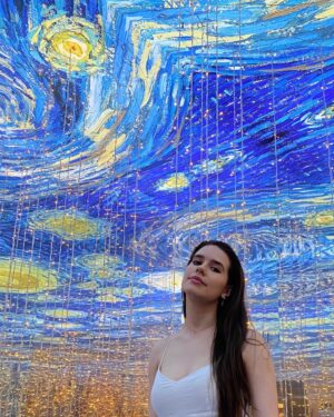 Philippa Coulthard Instagram - Starry night ✨🎨

#vangoghalive