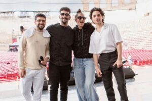 Piero Barone Instagram - Soundcheck per la terza puntata di #TuttiPerUno, con @eleonoraabbagnatoofficial @bigmamaalmic @enricobrignano @cocciante.official @nekfilipponeviani @maxpezzali @rosevillain @ninazilliofficial