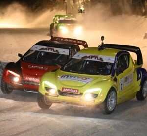 Pierre Chabrier Instagram - Sacré week-end. Très heureux d’avoir pu participer à la dernière édition du @tropheeandros avec la team @etienne_moustache , @louis_rossi_96 , @anastasialps et @sosomaness 
Une dinguerie. Deux courses avec du spectacle de la bataille et les deux petits podiums qui vont bien. Voiture ( presque ) pas pété pourtant j’ai essayé. Promis. Hâte de vous montrer la vidéo qui sortira sur la chaîne YouTube Pierre Chabrier. 🫡 à la revoyure ! Crédits photos : @brunobadephoto @greg_sigaud et @natsight