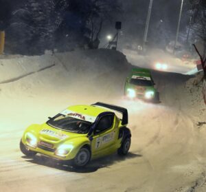 Pierre Chabrier Instagram - Sacré week-end. Très heureux d’avoir pu participer à la dernière édition du @tropheeandros avec la team @etienne_moustache , @louis_rossi_96 , @anastasialps et @sosomaness 
Une dinguerie. Deux courses avec du spectacle de la bataille et les deux petits podiums qui vont bien. Voiture ( presque ) pas pété pourtant j’ai essayé. Promis. Hâte de vous montrer la vidéo qui sortira sur la chaîne YouTube Pierre Chabrier. 🫡 à la revoyure ! Crédits photos : @brunobadephoto @greg_sigaud et @natsight