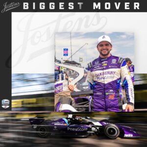 Pietro Fittipaldi Instagram - 1️⃣1️⃣ spots gained for @pifitti 🤯

Hear from Josten’s Biggest Mover.

#INDYCAR // @rllracing