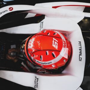 Pietro Fittipaldi Instagram - Sending it around Silverstone 👌🇬🇧

Was great to see Pietro drive the VF-24 on Tuesday during a busy #IndyCar season 🙌

#HaasF1