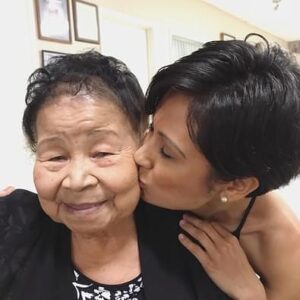 Pilar Holland Instagram - My sweet friend said these beautiful words to me… she’s now bathing in the brightest sweetest lights of the afterlife ✨

I love you so much, Grandma. The cutest thing that you ever did see. Thank you for everything. Safe travels on your journey back home ❤️