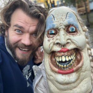 Pilou Asbæk Instagram - Happy Halloween! #girldad 💀👹🤠