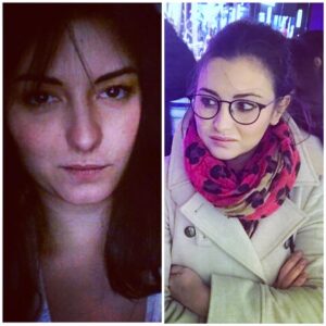 Pınar Töre Instagram - #tenyearchallenge Sersem, dünyadan haberin yok. Sus. #sersem Daha olgun görünmek için gözlüklü fotoğraf koydum.