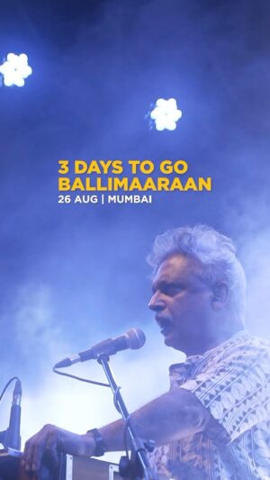 Piyush Mishra Instagram - 3 days to go! Aa jaao Mumbai! 

Few Tickets Left! 🎫

Phoenix Marketcity Kurla | AUG 26
Tickets: www.ballimaaraan.com (Link in the bio)

@ballimaaraan @intamboo @insider.in @marketcitykurla 

#PiyushMishra #Aarambh #Tour #Mumbai #Concert