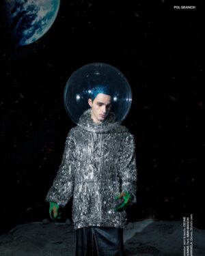 Pol Granch Instagram - @herdesmagazine 🌙🌚🌕
OUTTER SPACE 
Photographer: Yoye @yoye_photographer
Stylist: Carlos Marán @the.yummy
Makeup artist & Hair: Xisca Heba @xiscaheba for @kasteelartistmanagement using Mádara Organic Skincare, Living Proof España
Set design: Smarlen Almonte @smarlenasetdesigner
Style Assist: Carla Aparicio @carla0003
Photo Assist: Sofia Brunet @sofia_brunet
Set Assist: Brenda Cabrera @bren_cate
Retouching: Cristina García Valencia @cristina_gval
Special thanks: Animales con Talento @animalescontalento