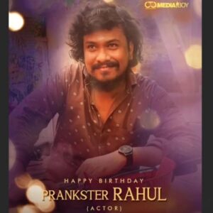 Prankster Rahul Instagram - Amma Finally I'm In Actor List 🥹 This moment I m missing u amma ..Thanks for this Beautiful Picture @ctcmediaboy @riyaz_ctc bro Loves u all ❤️❤️