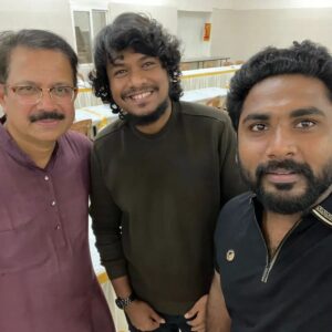 Prankster Rahul Instagram - Happy Married life my dear @venky_iyer bro May God bless u both of u and My nanbas @vijaytvpugazh @chakaravarthyvarun @kkriders @pranksterazar_official