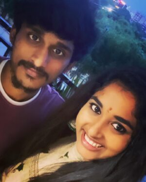 Prasanna Varma Danthuluri Instagram - Meet my Partner 🧔🏻 in Crime 👀
.
.
.

Always better together 👫👨‍👧 @dsaivarma