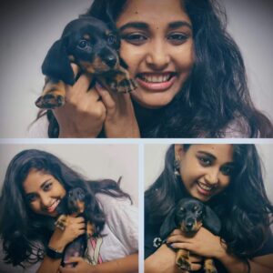 Prasanna Varma Danthuluri Instagram - The one where we welcome 
a new Puppy into my Home
When I saw you I feel in love and you smiled because you are new🐶
.
.
#The cutest member of the family 🐶

#puppy #puppylove #doglover #petlovers #lovedogs #lovepuppies #smile #smilemore #newadition #mylove❤️