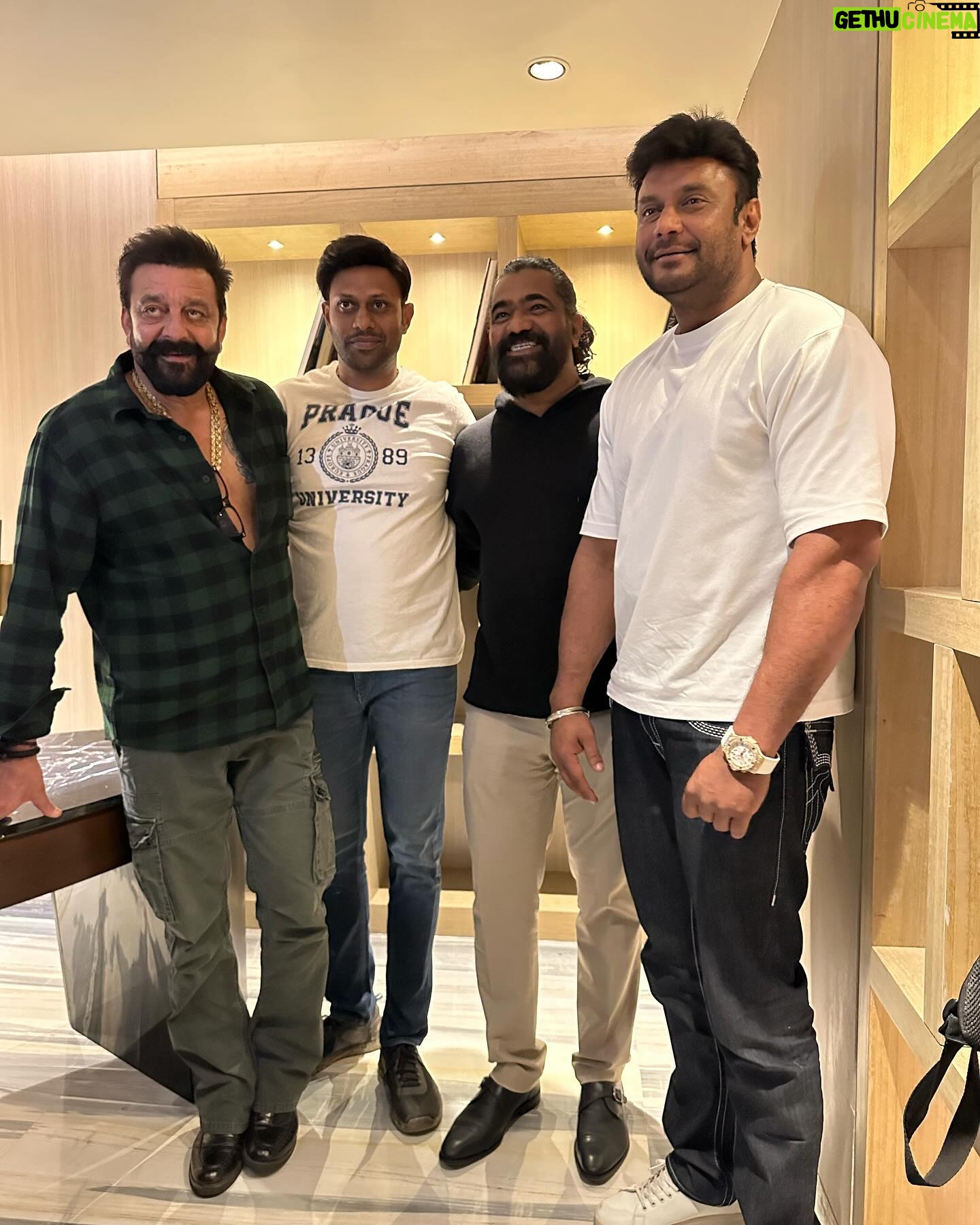 Prem - 91.7K Likes - Thank u so much @kvn.productions @darshanthoogudeepashrinivas @duttsanjay @rakshitha__official love u all 🙏🙏🙏❤️❤️❤️