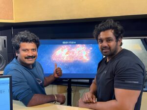 Prem Instagram - For the first time @dhruva_sarjaa dubbed his voice in all the languages 🔥
War begins soon🔥
Title teaser hitting soon 🔥. @kvn.productions @arjun_janya_musician #prems