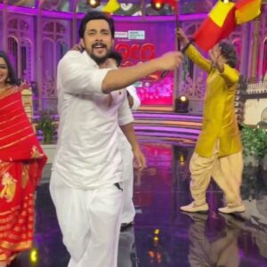 Prem Kumar Instagram - ನೆಲ ಜಲ ನಾಡು ನುಡಿಗೆ ಪ್ರಾಣ ಕೊಡೋಕೆ ಸಿದ್ಧ!
#JodiNo1 #Season2 #ZKReels #ZeeOnTheGoReels #ZeeKannada #BayasidaBaagiluTegeyona
