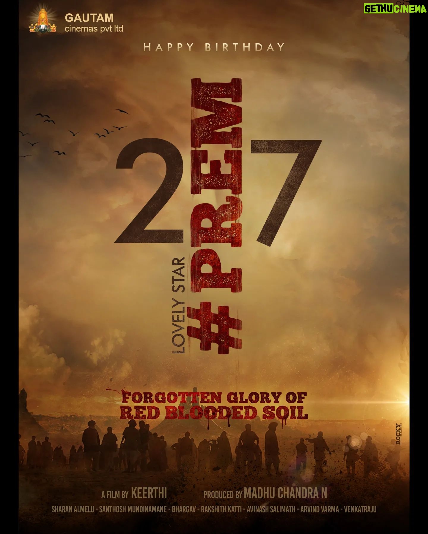 Prem Kumar - 11.8K Likes - ಶುಭ ದಿನ, ಎಲ್ಲರಿಗೂ! ನನ್ನ ಮುಂದಿನ ಪ್ರಾಜೆಕ್ಟ್ #Prem27 ರ ಈ ಥೀಮ್ ಪೋಸ್ಟರ್ ಅನ್ನು ನಿಮ್ಮೊಂದಿಗೆ ಹಂಚಿಕೊಳ್ಳಲು ನನಗೆ ಸಂತೋಷವಾಗಿದೆ. ನನ್ನ ಮುಖದಲ್ಲಿ ಹೊಸ ಭರವಸೆ ಮತ್ತು ನಗುವಿನೊಂದಿಗೆ ನಾನು ಪ್ರತಿದಿನ ಪ್ರಾರಂಭಿಸುತ್ತೇನೆ ಮತ್ತು ಅದು ನಿಮ್ಮೆಲ್ಲರಿಂದ ನಾನು ಸ್ವೀಕರಿಸುತ್ತಿರುವ ಪ್ರೀತಿಯಿಂದ ಬಂದಿದೆ. ಮುಂದುವರಿಸೋಣ...🔥
Good day, everyone! I'm happy to share this theme poster of my next project, #Prem27, with y'all. It's time to get back to the set and set everything right! I begin every day with a new hope and a smile on my face, and that comes from the love I've been receiving from you all. Let's keep going...🔥
#thankyou #staylovely