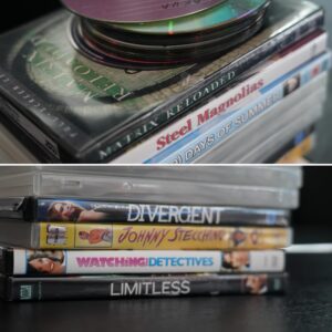 Prince Instagram - Prince had eclectic tastes, even when it came to the films he watched. This is the stack of DVDs in The Little Kitchen, which gives you a glimpse into his diverse tastes. Bonus question: can anyone name the two film posters hanging in The Editing Bay at Paisley Park? Hint: one of them is signed by the director. #paisleypark #prince4ever