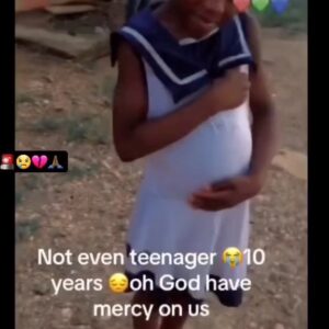 Prince Thompson Iyamu Instagram - 😳SHOCKING. How did this happen? Who did this to this innocent child? Somebody should be incarcerated and then put in jail, in fact under the jail for the rest of his entire miserable life. She is not even fully developed properly to look after herself, let alone to grow up a  newborn baby 👶 and someone just took away her childhood, everything. This pregnancy is “REAL“ you can clearly see her belly button showing as she rubs her belly.

Then again, what if the breeder was 11, Then the parents is to be dealt with because what does an 11 year old know about parenting. No, you know what, I CHANGE MY MIND, this was done by an Adult, this is child abuse by a grown mentally messed-up haggard junk-yard dirty tired wrinkled ass dude that should be dealt with heavily.

And for those of you that don’t believe or think or saying it’s fake, just Google “ child brides“ you will be shocked to find out that such thing does exist and to know that in some cultures little girls as young was 6 years old are married off to men who are 30 to 35 years their senior, and yes they are expected to perform their “wifely duties.“ MAY GOD DON’T LET US GIVE BIRTH TO SOMETHING WE CAN’T EXPLAIN.“ The Prince has 👑 has spoken.  This Page does not support violence.