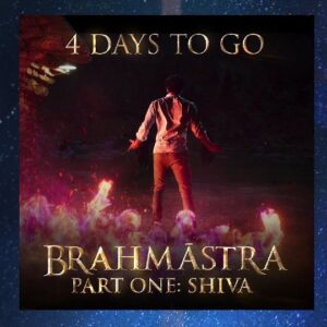 Pritam Chakraborty Instagram - Shiva with his fire is here! Only four more days before you can see all of it 🔥
#4DaysToBrahmastra