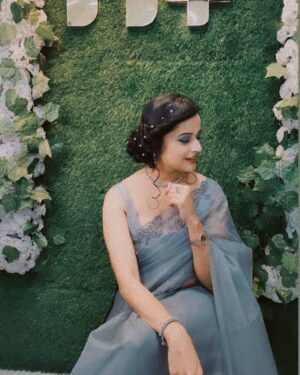 Priya Choudhury Instagram - She lives her life in her own little fairy tale🧚‍♀️..
.
.
.
Hair & make up @hplussalon